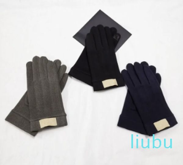 Перчатки с буквамиЗимне-осенняя модаМужские перчаткиСпорт на открытом воздухеЗимние лыжные перчатки