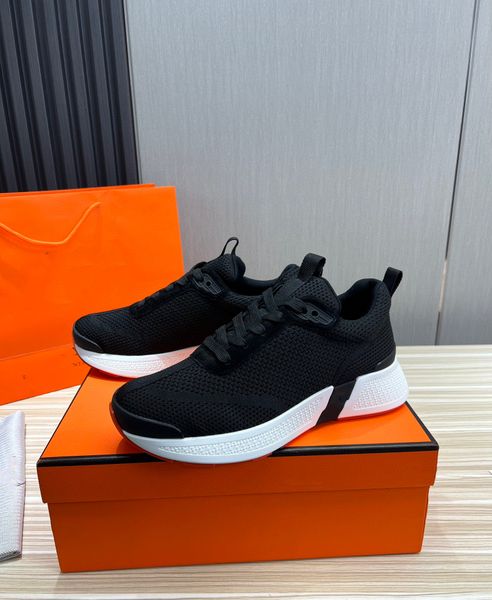 Üst Tasarımcı Erkekler Giga Sneaker Sıradan Ayakkabı Erkekler Düşük Üst Platform Açık Hava Dış Spor Runner Spor Sezunası Buzağı Deri Deri Grafik Kauçuk Sole Kutu 38-45