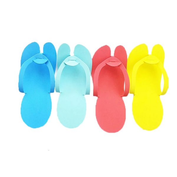 Cuidado com os pés 24 Parsbag Disponível Sapatos de espuma EVA Sandálias El Travel Flip Flop para Salão de Beleza de Salão de Beleza Spa Ferramentas de Pedicure 231202