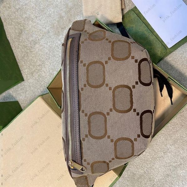 Designer Marsupio Marsupi Jumbo Big G Designer Canvas Marsupio Marrone Marsupi Donna Uomo Pacchetti Uomo Fannypack Donna Petto Ba311W