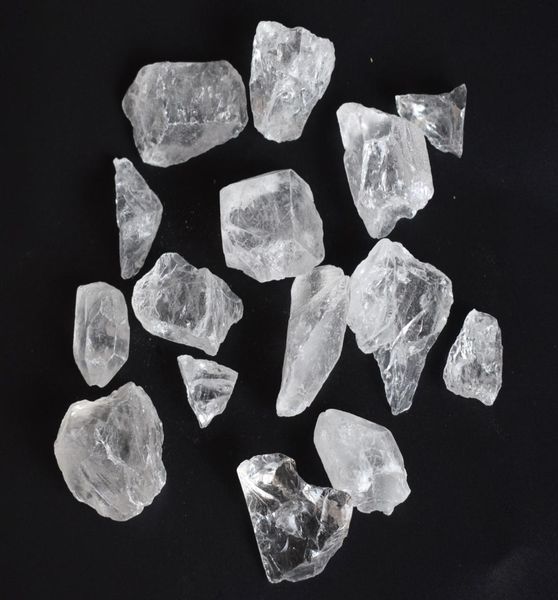 200 g natürliche Rohsteine, Bergkristall, Reiki-Heilung, Rohedelsteine, mit Beutel2799137