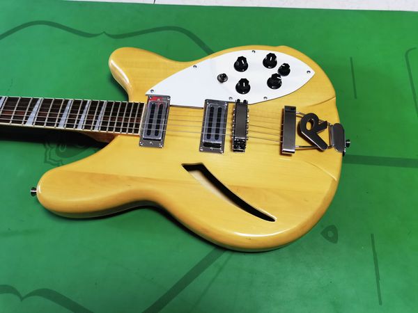 Novo personalizado 6 cordas natural 325 330 guitarra elétrica nova chegada frete grátis (tem 1 estoque)