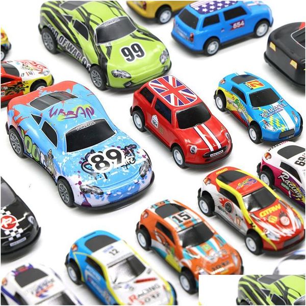 Modellini di auto Diecast New Cool Toy Car per bambini Mini Inertia Return Racing Drop Delivery Toys Regali Model Toys Dhonb