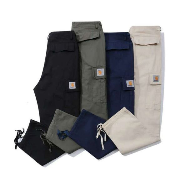 Pantaloni da uomo oversize Pantaloni Salopette casual Pantaloni multifunzionali Pantaloni sportivi con tasche 9917ess