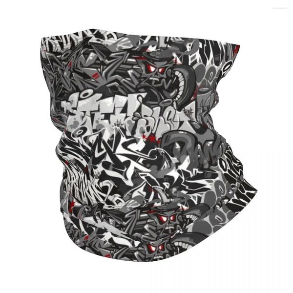 Schals Street Art Illustration Motocross Bandana Halsbedeckung Bedrucktes Graffiti-Muster Wickelschal Radfahren Gesichtsmaske Wandern