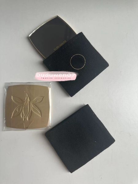 collezione Specchio per il trucco moda colore oro Sfaccettature stile vintage moda Cosmetici Strumenti con VIP- Regalo con sacchetto per la polvere