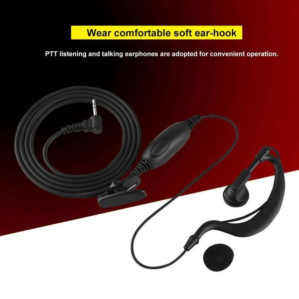 2,5-mm-Walkie-Talkie-Headset – Single-Pin-Ohrhörer für Funkgeräte