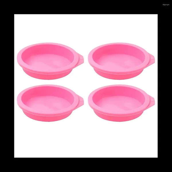 Stampi da forno 4 pezzi Stampi per uova per friggitrice ad aria Silicone per coperchi per muffin Toast Accessori antiaderenti