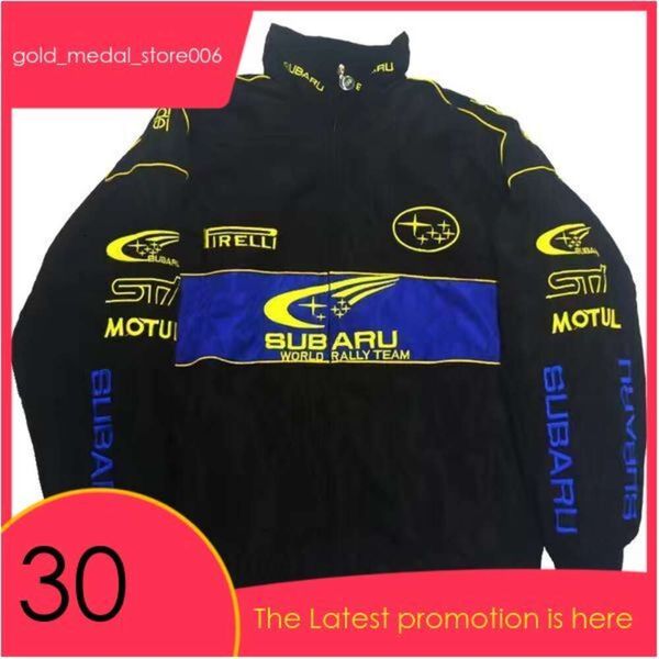 Af1 Mens Racing F1 Retro American Jacket Ciclismo Moto Baseball Outdoor Abito in cotone Autunno e inverno Af1 Shoe F1 Jacket 373