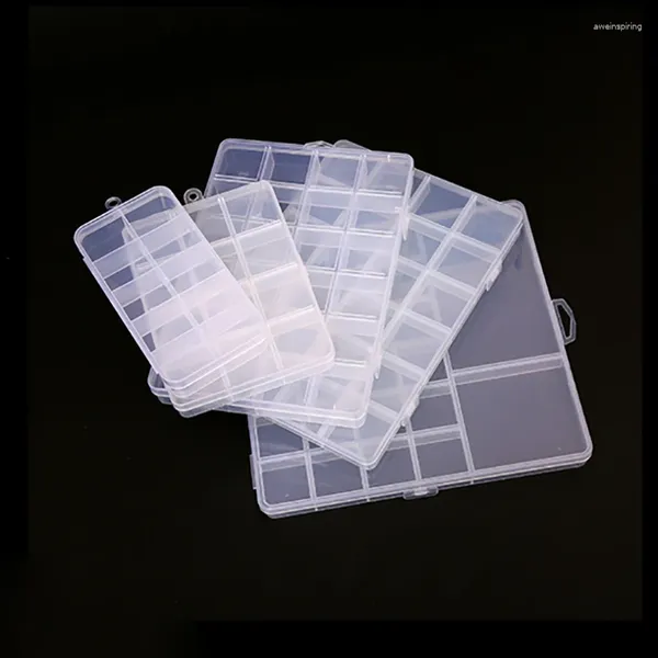 Мешочки для ювелирных изделий 10-20-12-24-26 сетки фиксированные прозрачные пластиковые коробки для хранения DIY бусины с буквами маленький органайзер для сережек