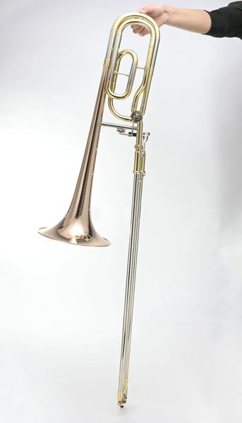 Margewate nova chegada bb tune tenor trombone alta qualidade fósforo cobre instrumento musical chifre com caso bocal