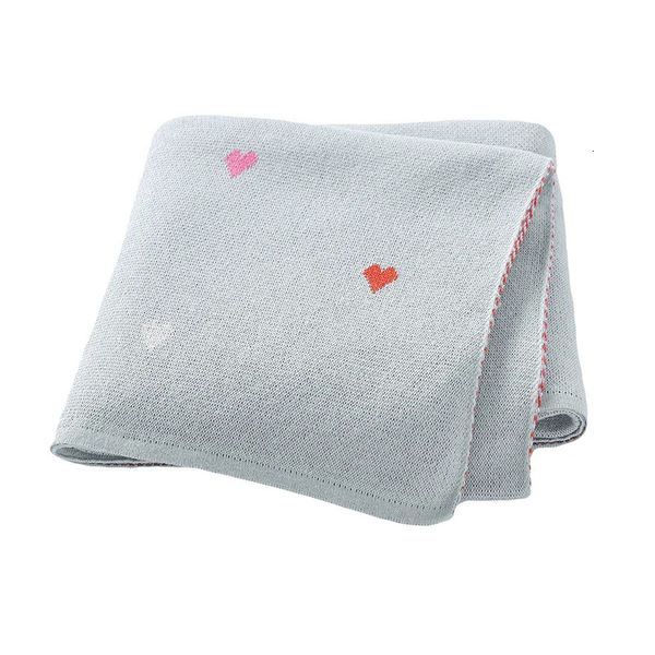 Cobertores Swadling Baby malha de crochê nascida em gênero, lençóis de carrinho de gênero, lençóis de cama de segurança de carrinho de segurança 90 70cm lençóis 231202