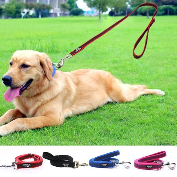 Köpek yakaları küçük orta büyük köpekler Pet Treass Güçlü Anti-Slip Kauçuk PP Halat Dayanıklı Drag Çekme Çekme Altın Retriever tasma aksesuarları