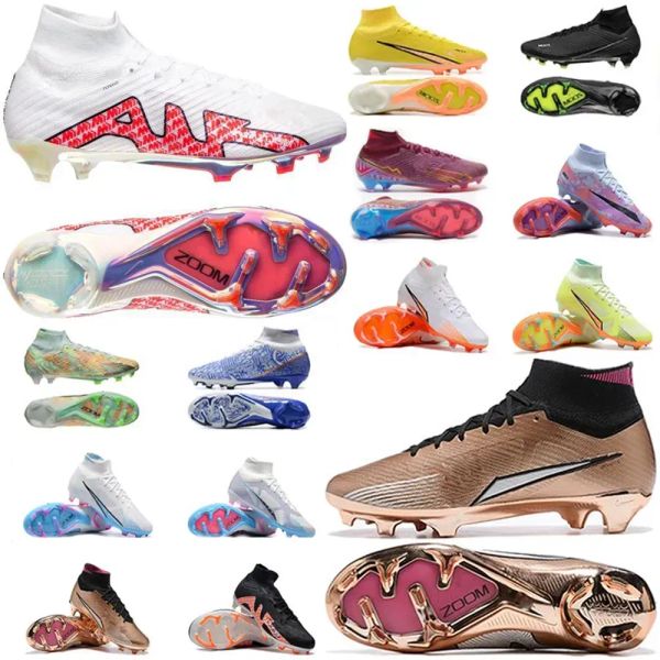 24 Fußballschuhe Fußballschuh Weiß Bonded Barely Green Yellow Pack Cleat Limited Edition Mbappe Cleats Zoom Mercurial Superfly Ix 9 Elite Tf Fg Cristiano Ronaldo