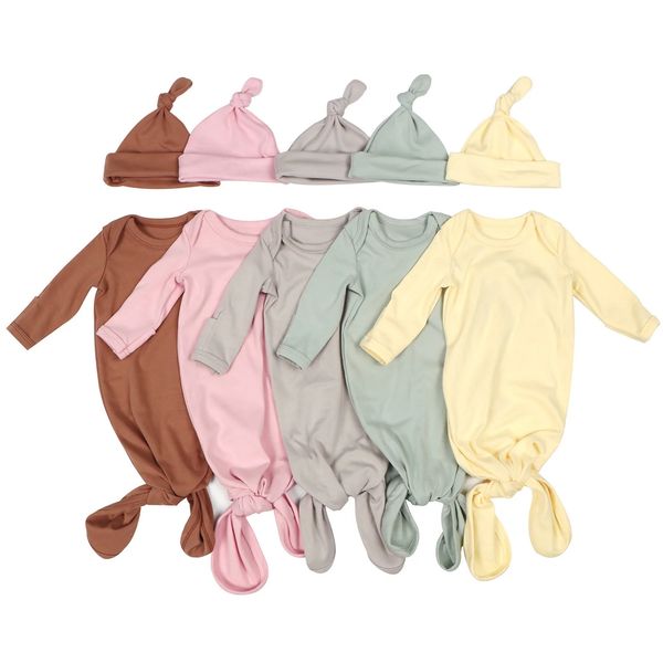 Schlafsäcke geknotetes Babykleid aus Baumwolle, Wickeldecke für Babys, Schlafsack für Kinder, Baby, Mädchen, Jungen, Schlafmäntel 231202