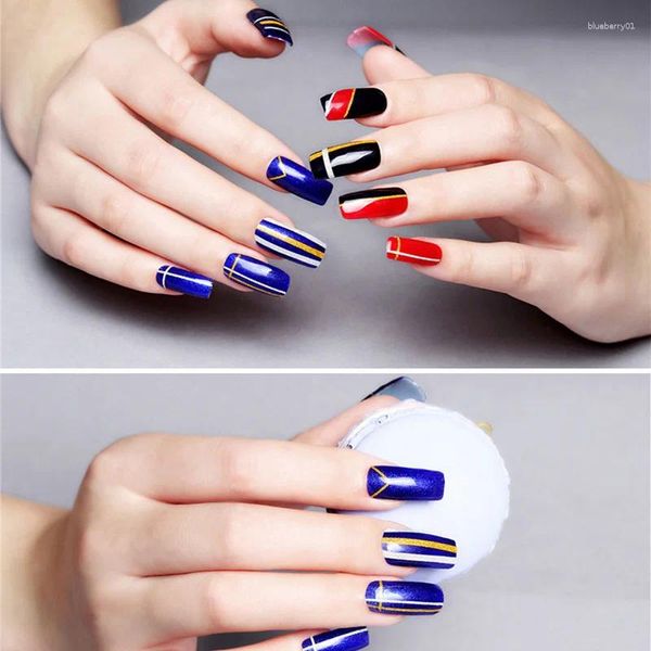 Kit per nail art Set Asciugacapelli UV LED Lacca gel Top Strumenti per manicure Smalto multicolore