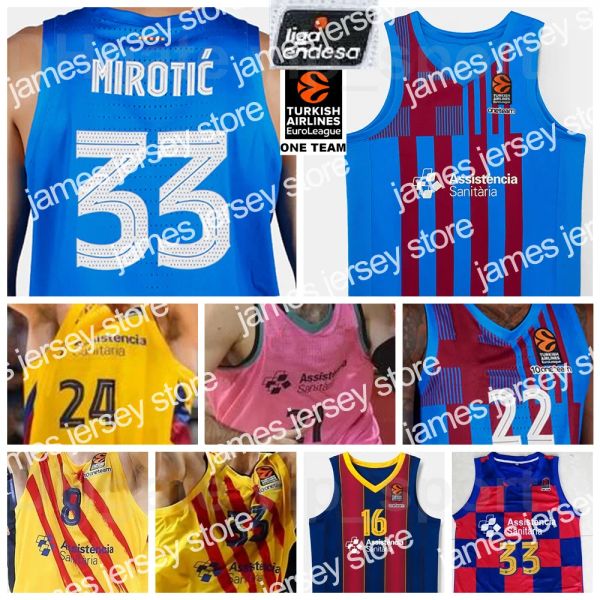 Faculdade usa kits de basquete do Barça Lassa 11 Juan Carlos Navarro Jersey 16 Pau 33 Marc Gasol 19 Leandro Barbosa 9 Ricky