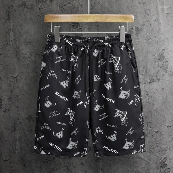 Männer Shorts Luxus Japanischen Harajuku Vintage Kleidung Männlich Streetwear Homme Bermuda Hose Für Junge Basketball Gym Oversize Sommer