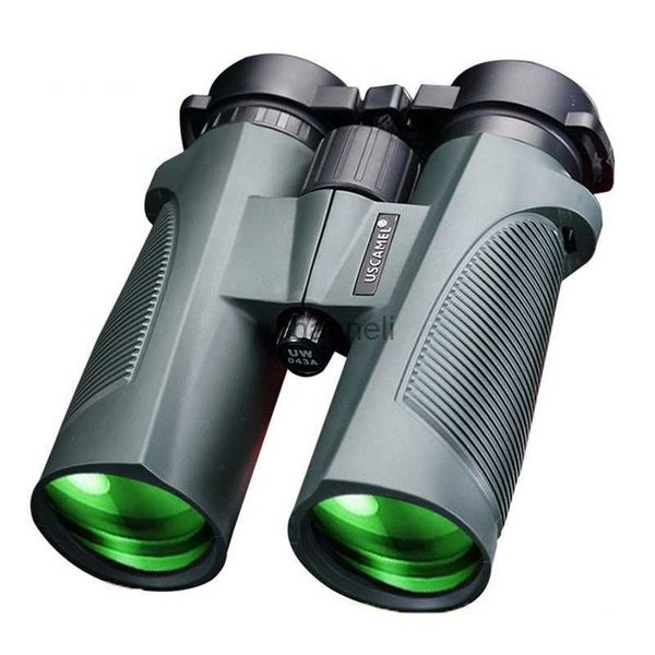 Binocolo telescopico 10x42/8x42 Binocolo HD BAK4 Telescopio militare ad alta potenza Caccia professionale Sport all'aria aperta Birdwatching Campeggio YQ231204