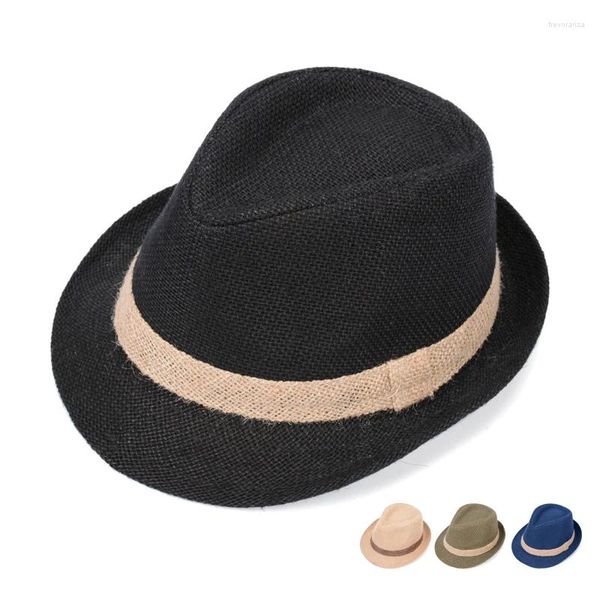 Berets primavera verão panamá chapéu homens mulheres praia borda larga fedora boné de alta qualidade ao ar livre ráfia chapéus de palha jazz nz236