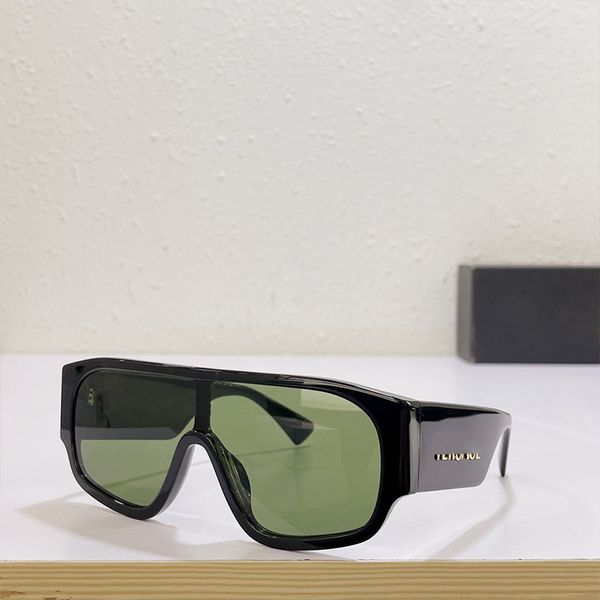 Designer-Sonnenbrille mit übergroßem rechteckigem Rahmen, modische Strandbrille, UV400-beständig, modische Farbwechselgläser mit Schutzhülle 4439