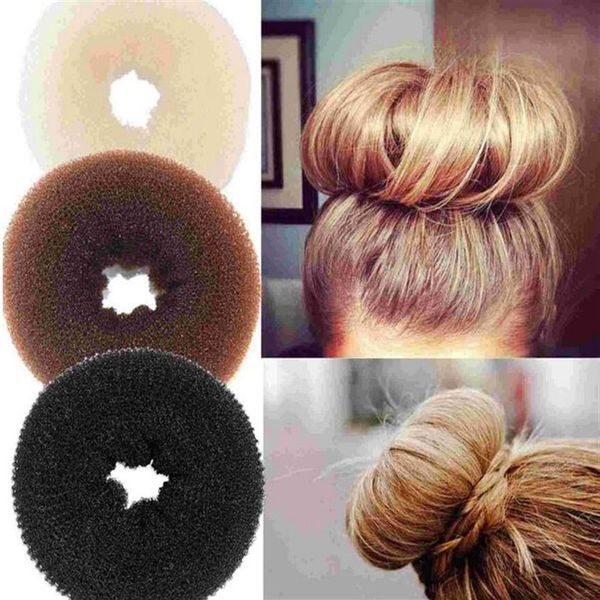 24 pezzi Volumizzante Scrunchie Ciambella Anello Stile Panino Scrunchy Poof Bump It Snooki3187