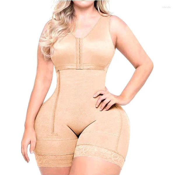 Damen Shapers AfruliA Fajas Colombianas Hüftgürtel Body Shaper Taille Trainer BuLifter Abnehmen Unterwäsche Bodysuit Etui Korsett Sexy