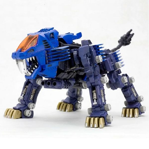 Druckgussmodell BT Bausteine ZOIDS RPZ-03 Schild Liger 1:72 Vollaktions-Kunststoffbausatz Modell zusammenbauen Weihnachtsgeschenke für Kinder 231204