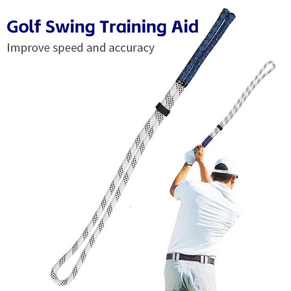 Outros produtos de golfe Swing Trainer Aid portátil Tempo Ball Practice Tool para presentes de aniversário Club Rope Golfer Lovers 231204