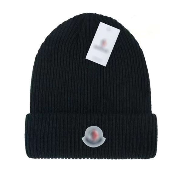2023 Дизайнерская мужская шапка из шерстяной зимней кроличьей шерсти Белый Серый Черный Розовый Красный Утолщенная классическая шапка высокого качества