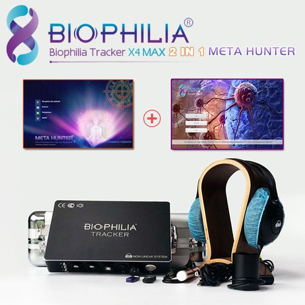 Биофилия трекер X4 Max Биорезонансная машина Биологическая обратная связь V16 NLS Анализ ДНК и эмоций Анализатор тела