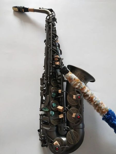 Melhor qualidade japão A-992 saxofone alto e-flat preto sax alto bocal ligadura reed pescoço instrumento musical acessórios