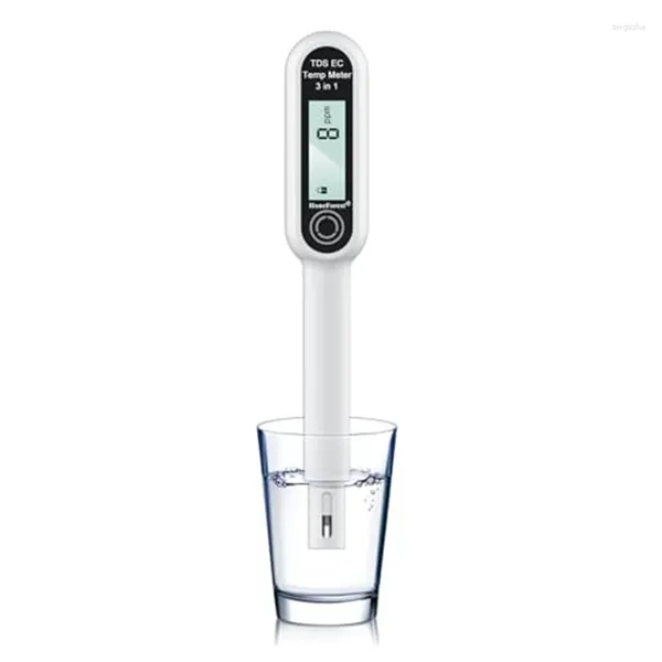 Medidor CE Termômetro 3 em 1 Precisão TDS Digital Water Tester Sempre Preciso em Várias Temperaturas Durável