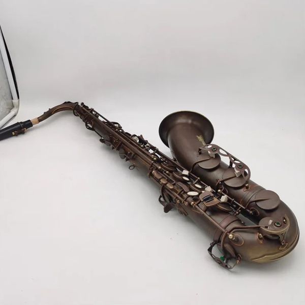 2023 nuovo sassofono tenore in rame antico Bb Tune strumento musicale prestazioni professionali