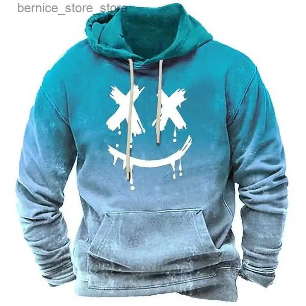 Erkek Hoodies Sweatshirts Erkekler Yeni Pullover Hoodie Sweatshirt Kapüşonlu Karikatür Grafik Baskı Günlük Spor Sokak Giyseni Tasarımcısı Giyim Giyim Giyim Kapşeri Hoodies Q231204