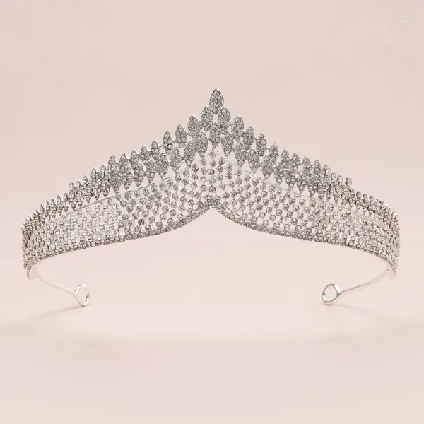 Заколки для волос для невесты, роскошная корона, искусственный кристалл, персонализированный день рождения