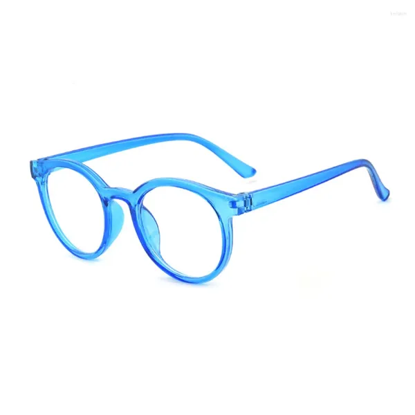 Óculos de sol óculos de luz azul crianças meninas meninos clássico redondo óculos anti prejudicial para adolescentes estudantes