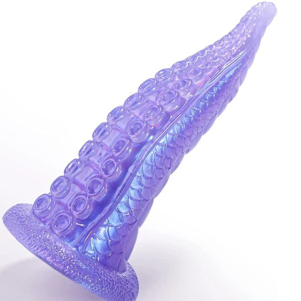 Analspielzeug Riesiger Monsterdildo Lesben mit Saugnapf Octopus Tentakel Künstlicher Penis Tierdildos Sex für Frauen Erwachsene 231204