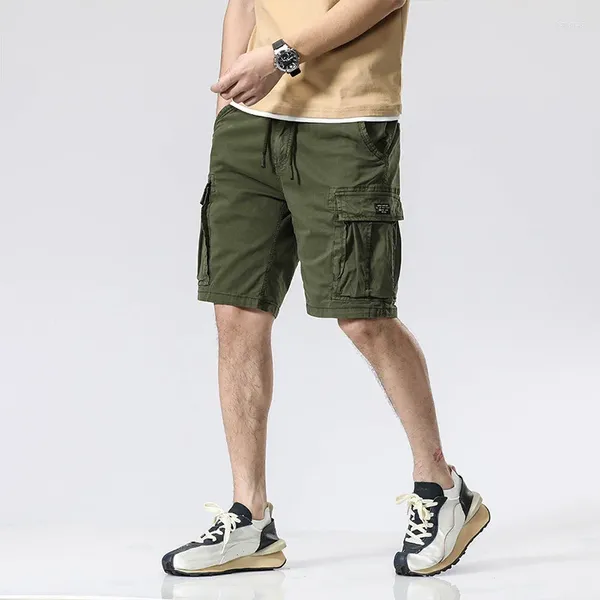 Herren Shorts Sommer 2023 Hosen Arbeitskleidung Casual Sport Vielseitig Trend Gerade