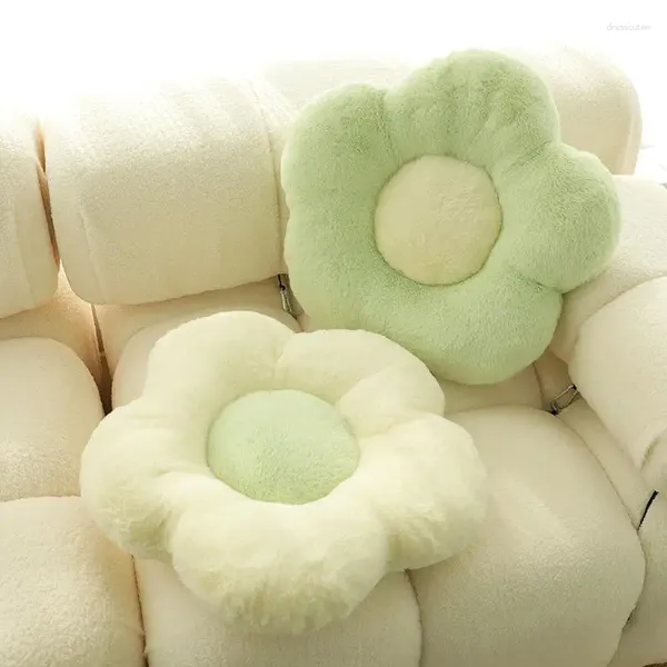 Pillow Flower S Bay Window Mats Office Light Luxury Chair Tatami Balcony Floor Furt