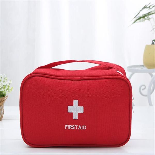 Saco de primeiros socorros vazio kit bolsa escritório em casa caso de resgate de emergência médica saco pacote médico 256y