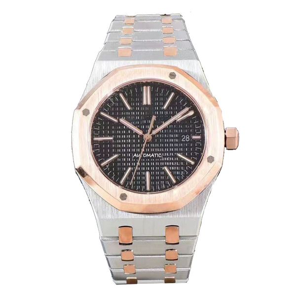 orologio da uomo orologio di marca da donna di lusso movimento 8215 41MM tutto in acciaio inossidabile con lente in vetro zaffiro con più colori tra cui scegliere tra orologi meccanici