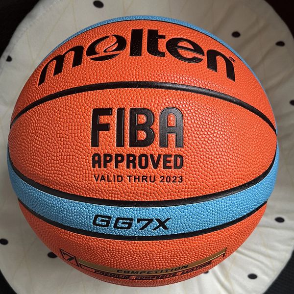 Handgelenkstütze Molten Basketball GG7X EZ K Competition Standard Ball Herren- und Damen-Trainingsteam 231204