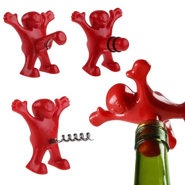 Abridores Creativo Novedad Abridor Tapón de vino Botella Ccorkscrews Bar Herramientas Cocina Regalos de boda para Navidad y Halloween 231204