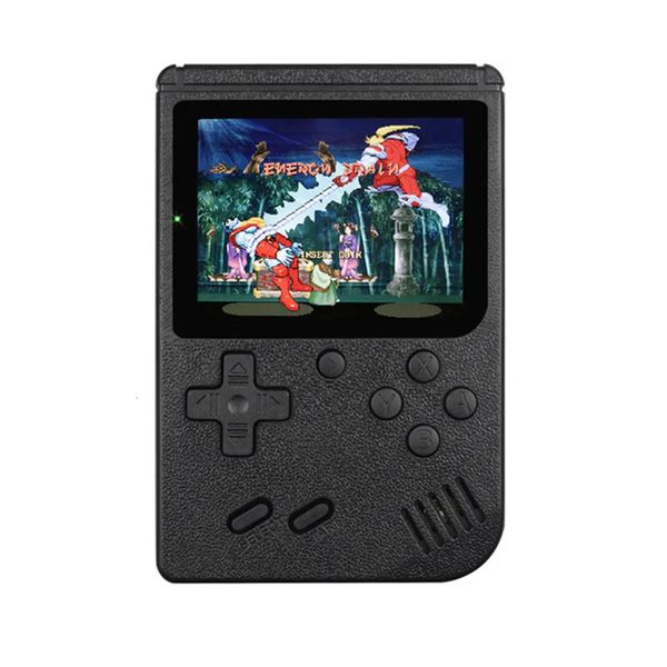 Lettori di giochi portatili 400 in 1 MINI Giochi Lettori di giochi portatili Console video portatile retrò Ragazzo 8 bit Giochi con schermo LCD a colori da 3,0 pollici 231204