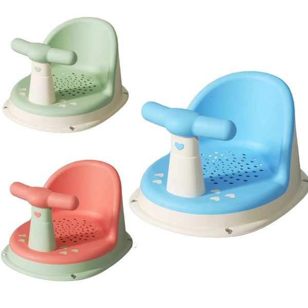 Vasche da bagno Sedili Sedia per baby shower Strumento per doccia per bambini Sgabello per doccia Sedile regolabile Staffa per vasca da bagno Antiscivolo Prodotti per bambini Vasca da bagno per bambini 231204