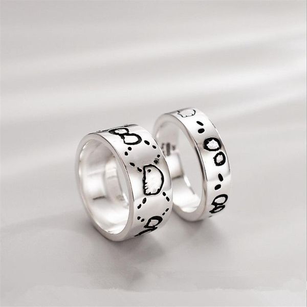 Кольцо из нержавеющей стали с черепом, классические женские парные свадебные украшения, мужские кольца в стиле панк, размер 5-11273h