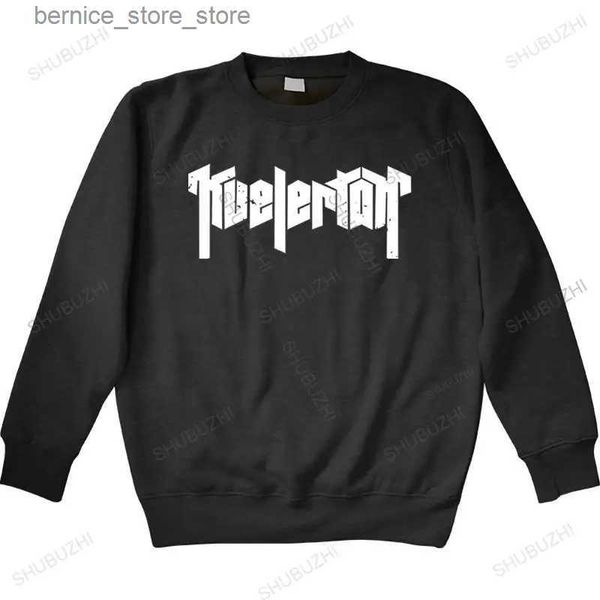 Felpe con cappuccio da uomo Felpe con cappuccio KVELERTAK GREY HEAVY METAL BLACK N ROLL CANCER BATS S-XXL uomo di marca maschile felpa fresca autunno cotone con cappuccio Q231204