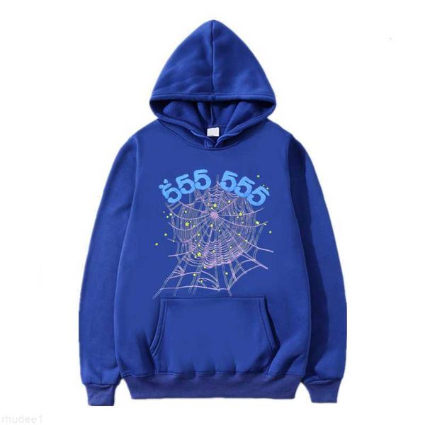 Erkek Tasarımcı Sweater Sp5der Kadın Hoodie 555555 Melek Hoodie Erkek Kadınlar Ağır Kumaş Örümcek Web Sweatshirt Kazak Z1T2