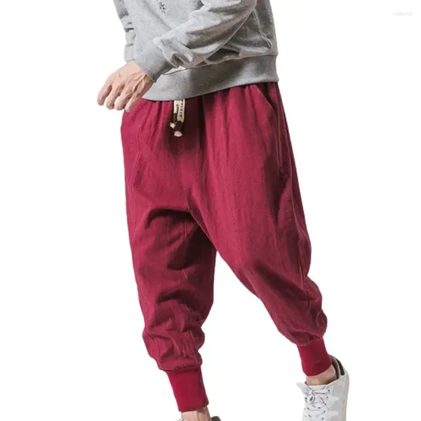 Pantaloni da uomo Nero Rosso Hip Hop Streetwear Moda Jogger Pantaloni Harem Uomo Pantaloni sportivi Casual Uomo Taglia grande 4XL